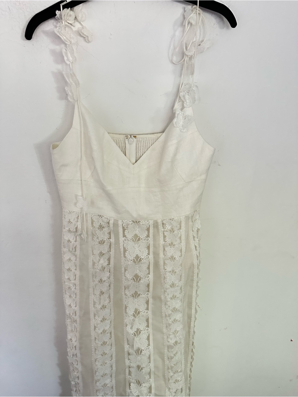 Zimmermann Butterfly Linen & Silk Embroidered Maxi Dress - Picture 4 of 8